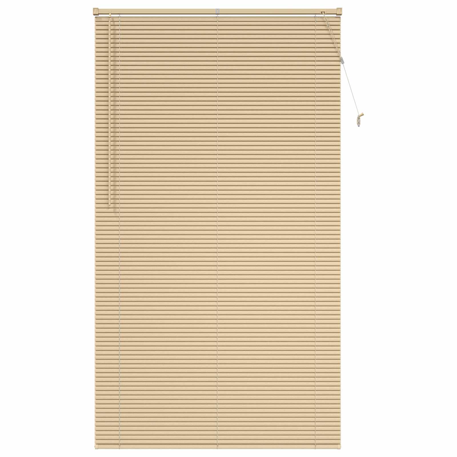 vidaXL Żaluzja wenecka Jasnobrązowy ze wzorem 213 x 110 cm 25 mm PVC