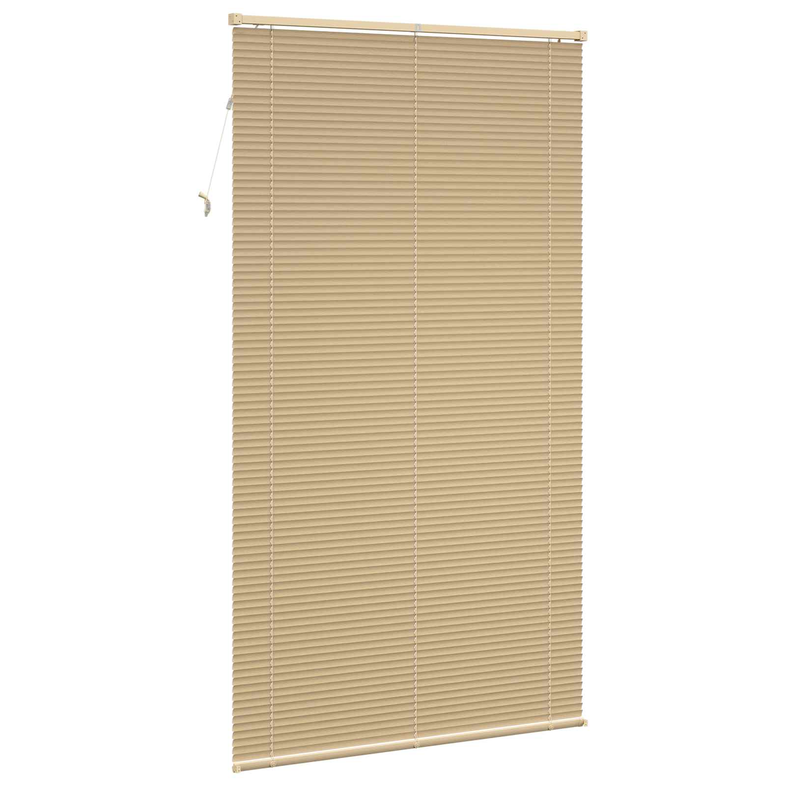 vidaXL Żaluzja wenecka Jasnobrązowy ze wzorem 213 x 120 cm 25 mm PVC