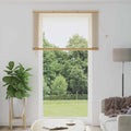 vidaXL Żaluzja wenecka Jasnobrązowy ze wzorem 213 x 130 cm 25 mm PVC