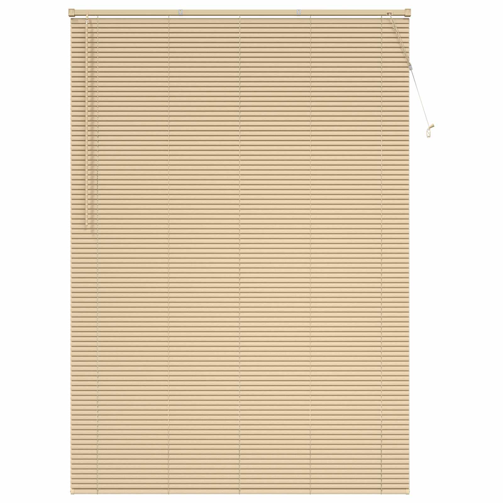 vidaXL Żaluzja wenecka Jasnobrązowy ze wzorem 213 x 130 cm 25 mm PVC