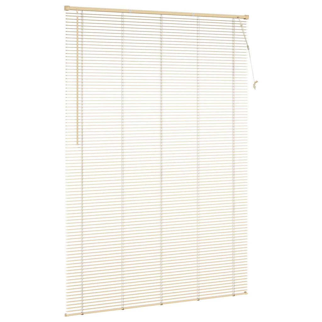 vidaXL Żaluzja wenecka Jasnobrązowy ze wzorem 213 x 140 cm 25 mm PVC