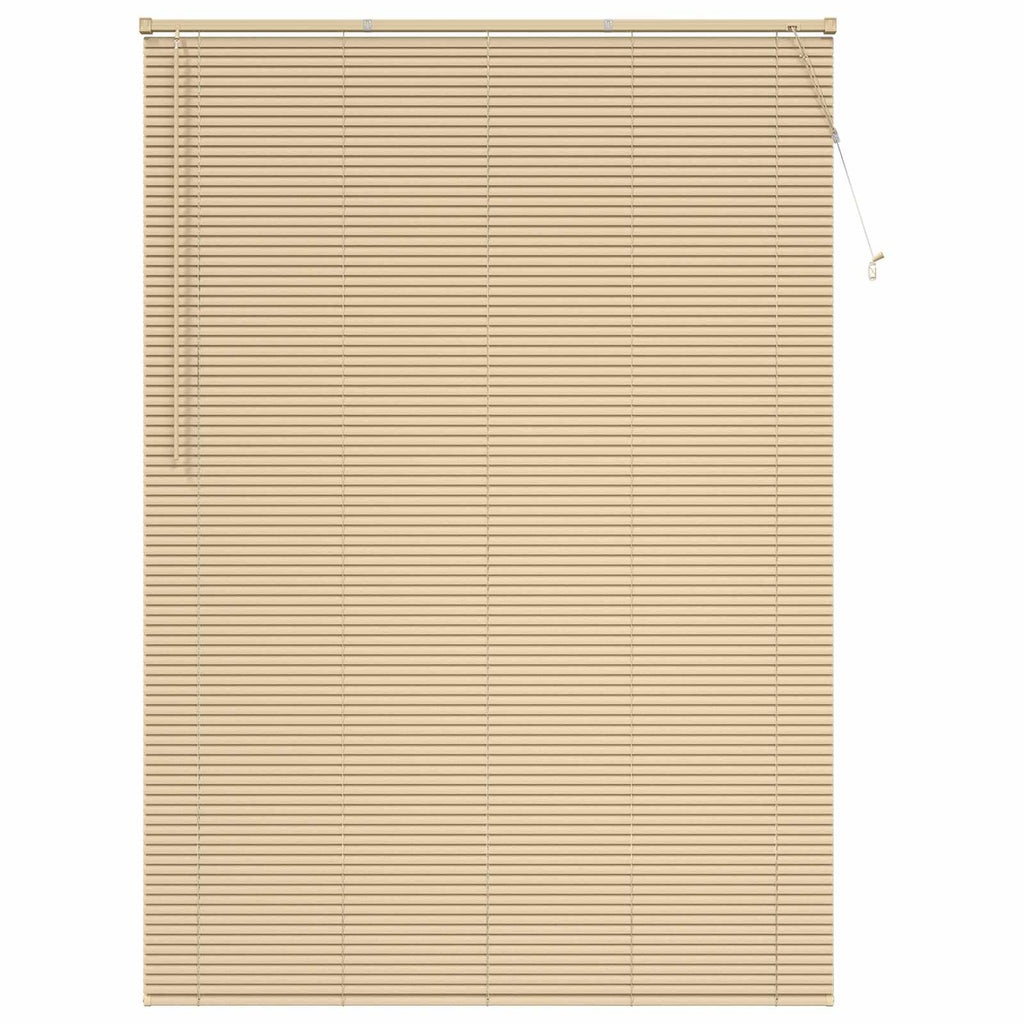 vidaXL Żaluzja wenecka Jasnobrązowy ze wzorem 213 x 150 cm 25 mm PVC