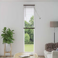 vidaXL Żaluzja wenecka Ciemnobrązowy ze wzorem 213 x 60 cm 25 mm PVC