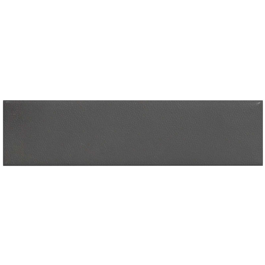 vidaXL Wejściowy zagłówek 12 pcs 60 x 15 cm Szary tkanina