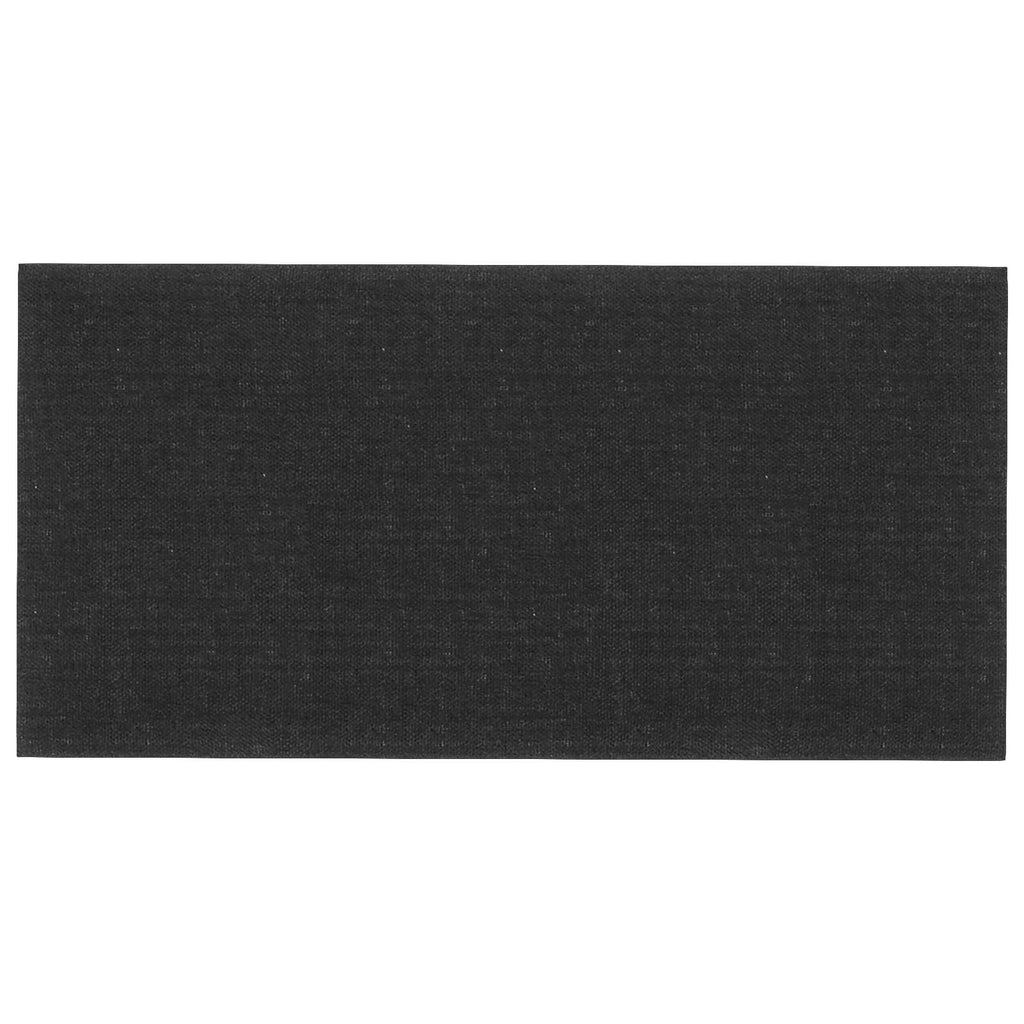 vidaXL Wejściowy zagłówek 12 pcs 60 x 30 cm Czarny tkanina