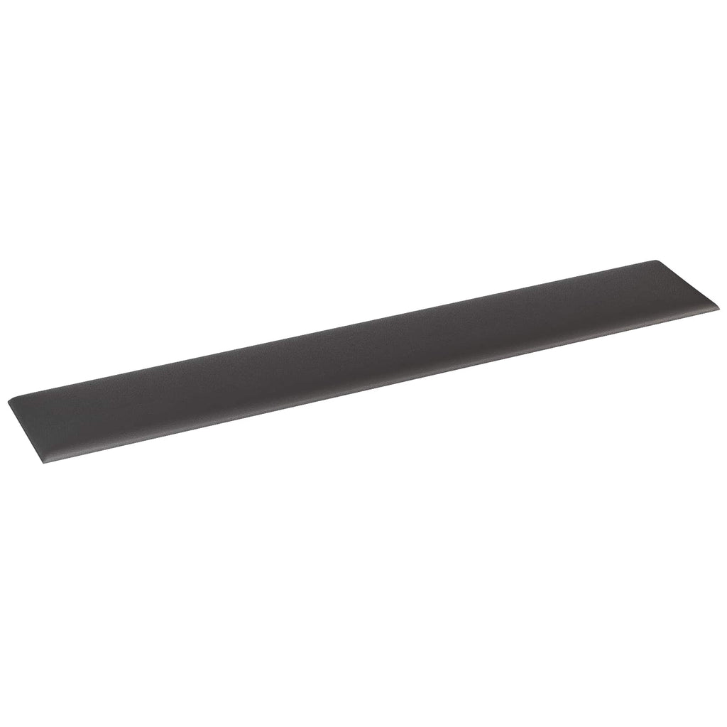 vidaXL Wejściowy zagłówek 12 pcs Szary 90 x 15 cm tkanina