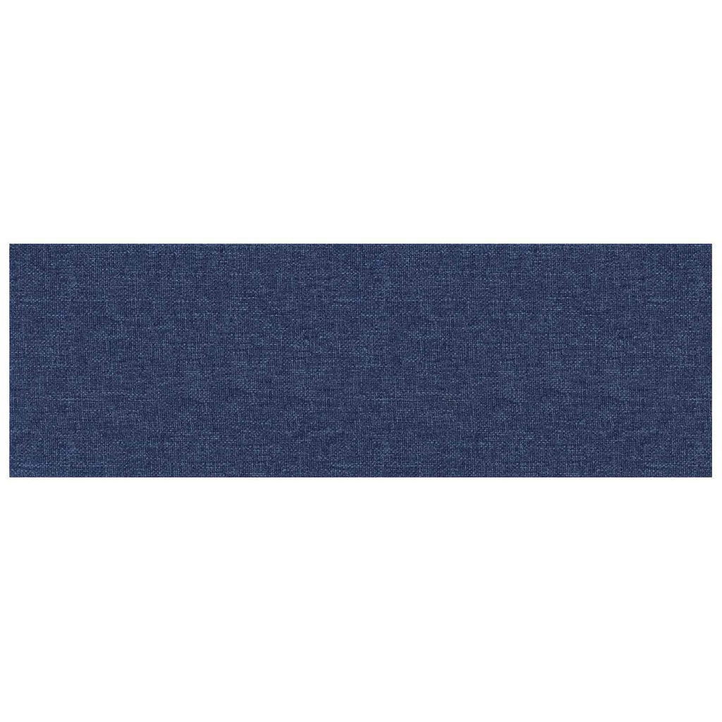 vidaXL Wejściowy zagłówek 12 pcs 90 x 30 cm Niebieski tkanina