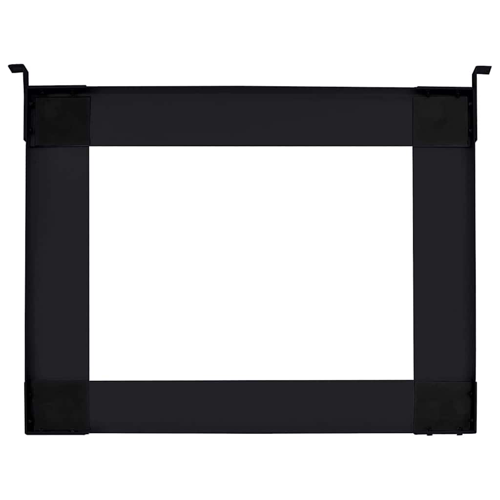 vidaXL Podstawka na Pralkę Czarny 64 x 55 x 32,5 cm Stal