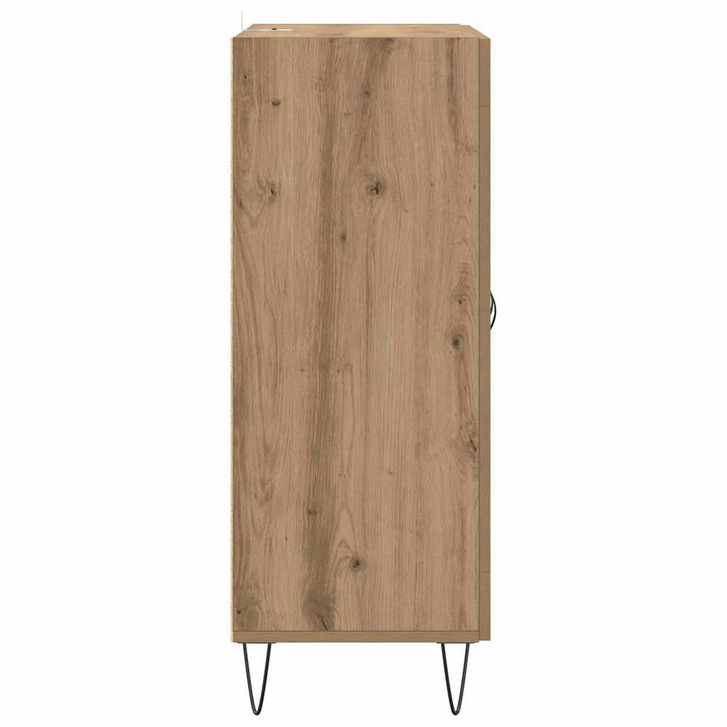 vidaXL Bufet Dąb rzemieślniczy 69,5 x 34 x 90 cm