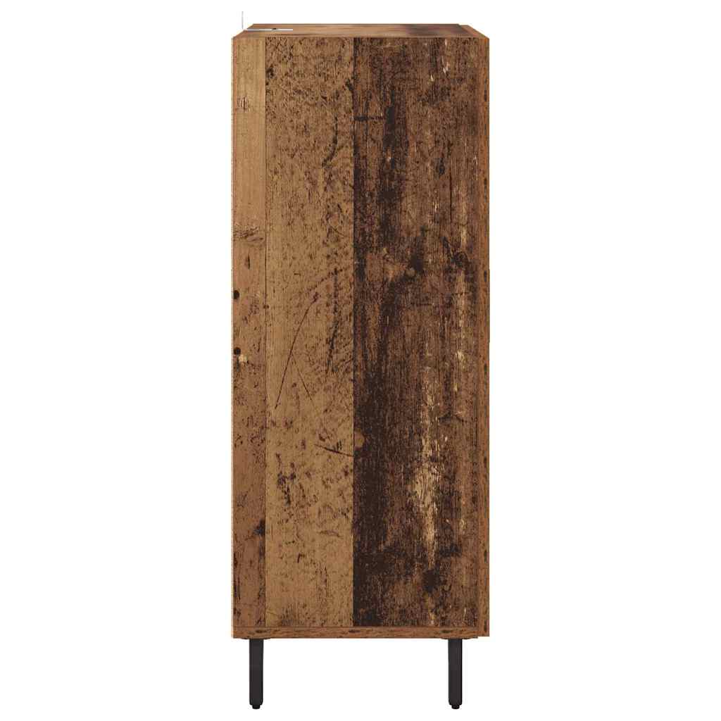 vidaXL Bufet Stare drewno 69,5 x 34 x 90 cm Materiał drewnopochodny