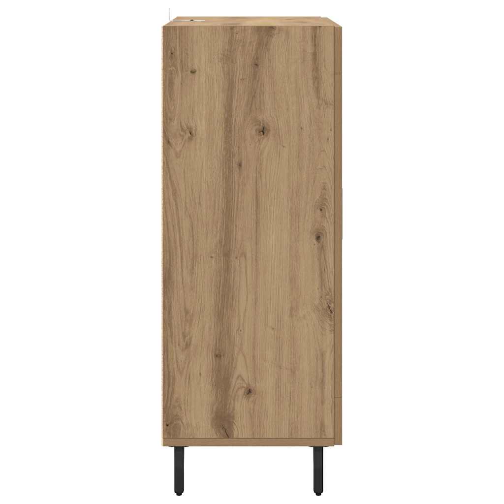 vidaXL Bufet Dąb rzemieślniczy 69,5 x 34 x 90 cm