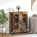 vidaXL Bufet Stare drewno 69,5 x 34 x 90 cm Materiał drewnopochodny
