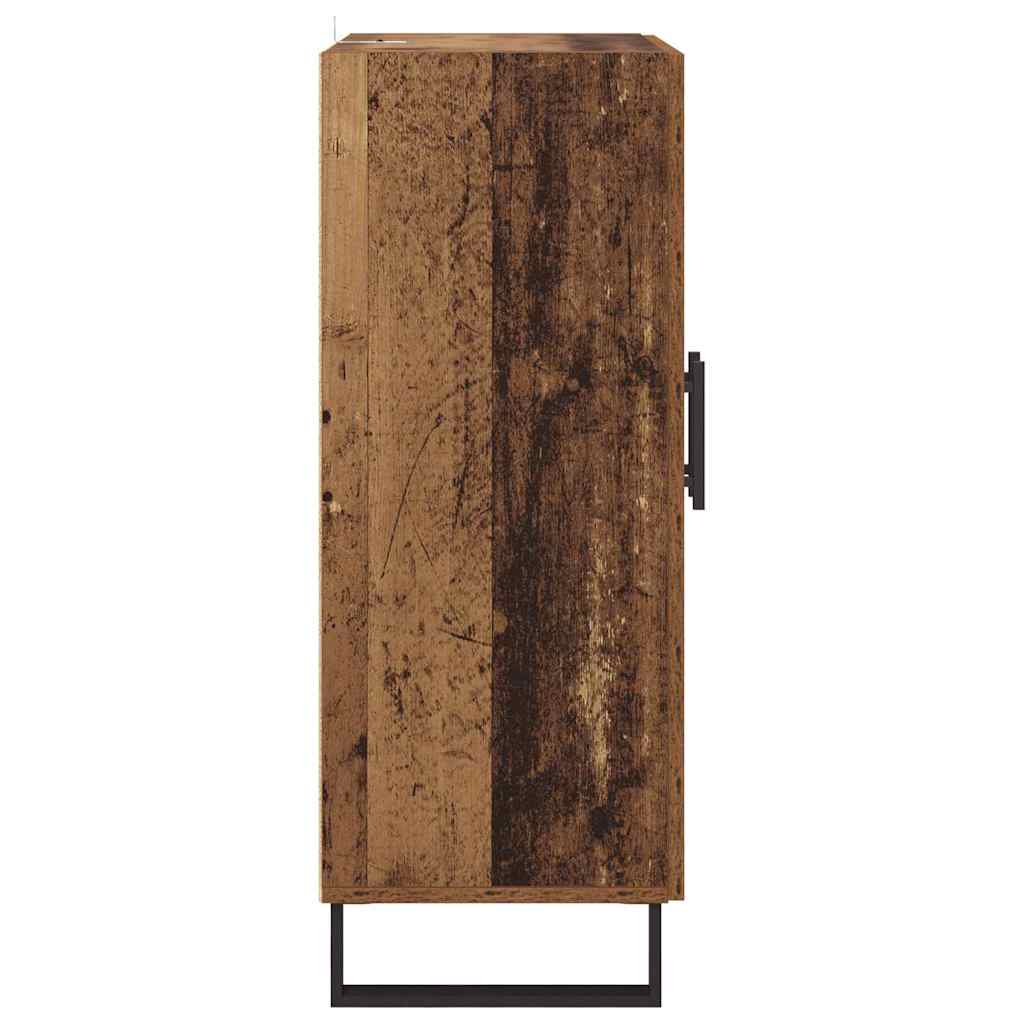 vidaXL Bufet Stare drewno 69,5 x 34 x 90 cm Materiał drewnopochodny