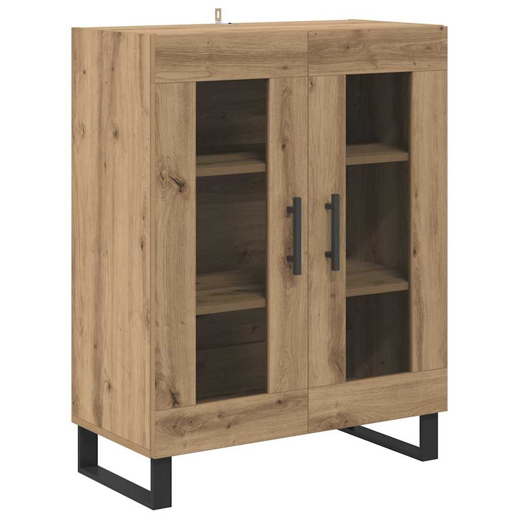 vidaXL Bufet Dąb rzemieślniczy 69,5 x 34 x 90 cm