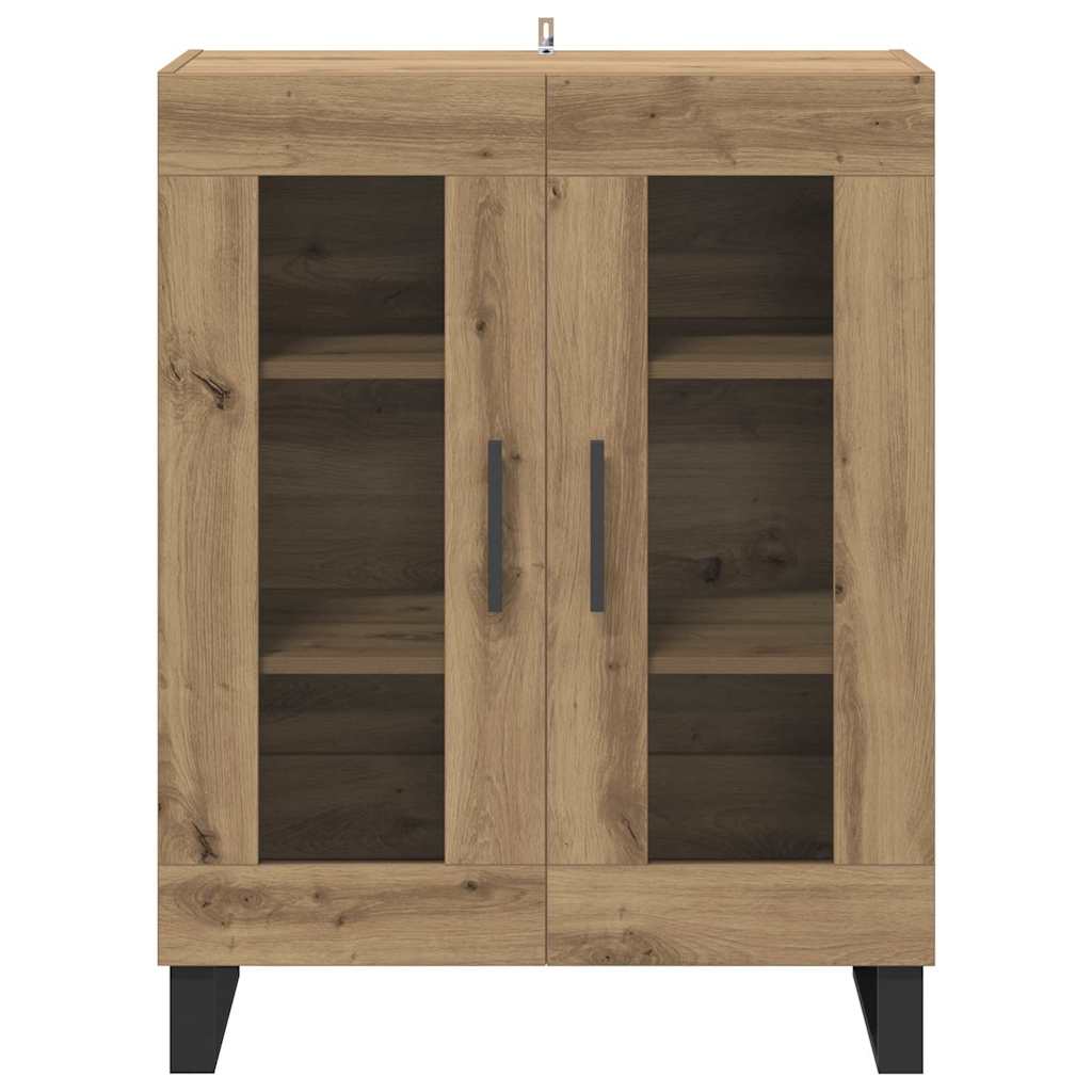 vidaXL Bufet Dąb rzemieślniczy 69,5 x 34 x 90 cm