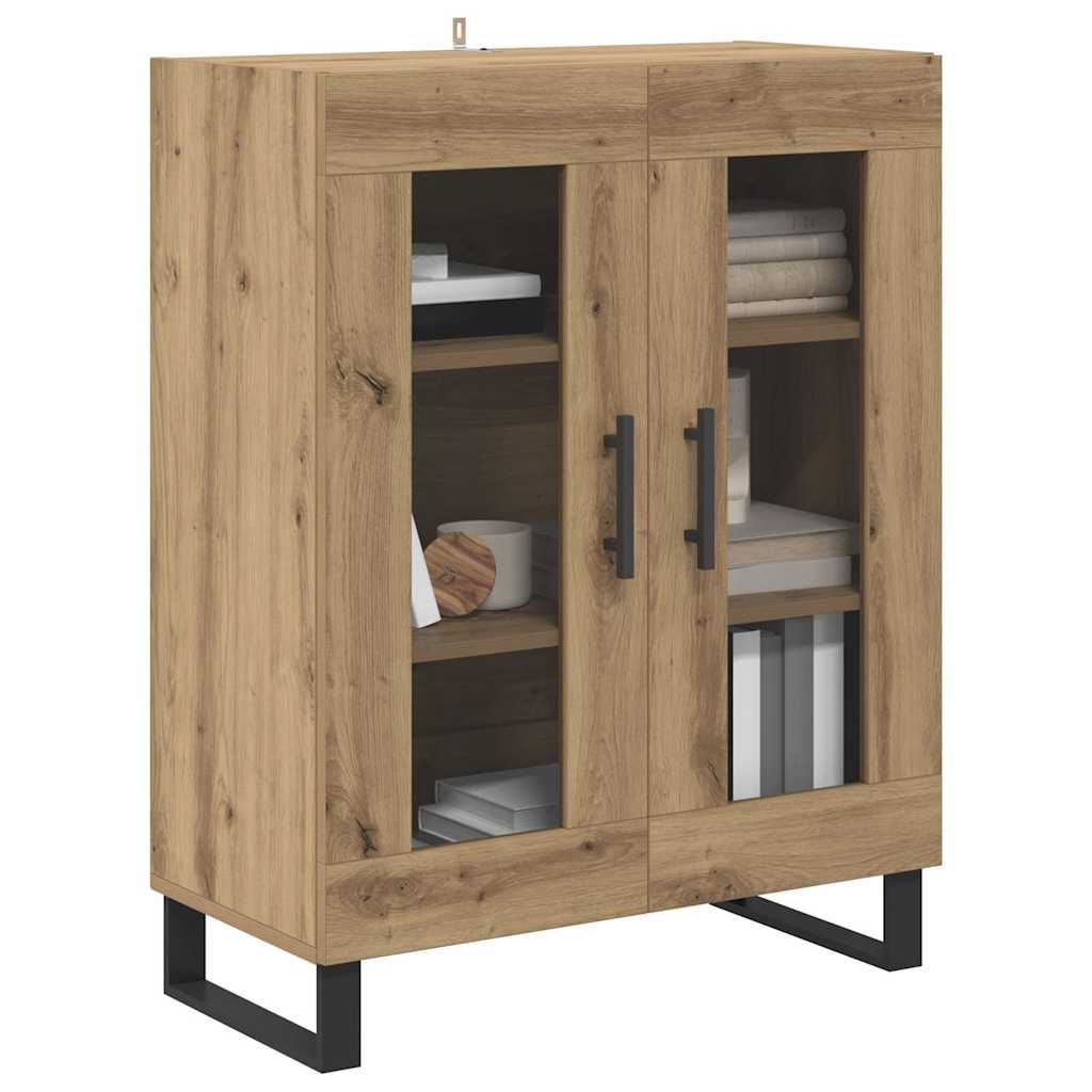 vidaXL Bufet Dąb rzemieślniczy 69,5 x 34 x 90 cm