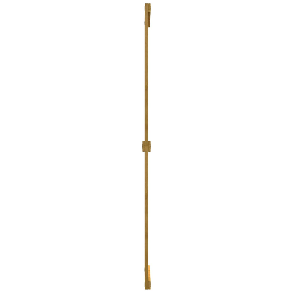 vidaXL Drzwi do stodoły Corona Miodowy Brąz 100 x 210 cm