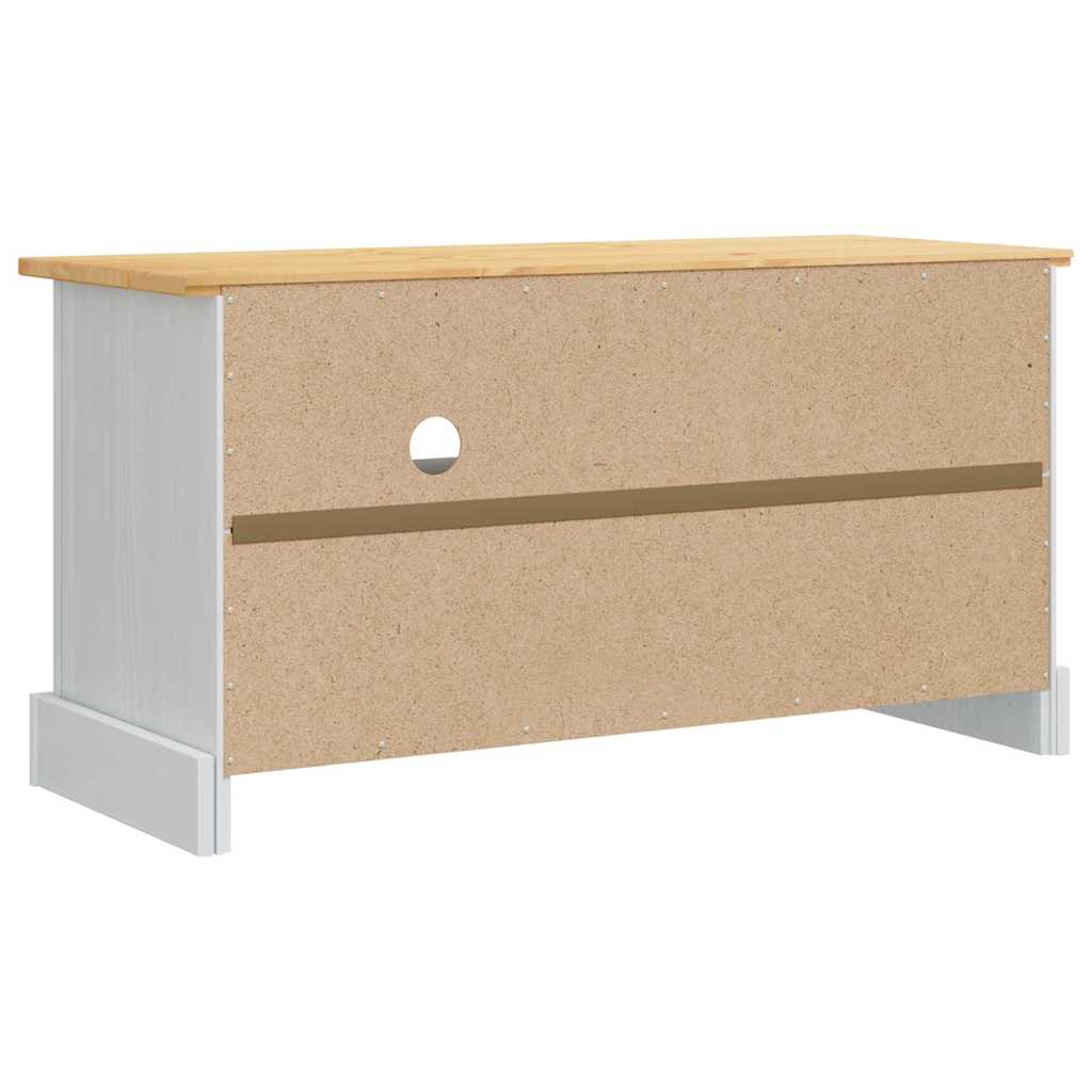 vidaXL Szafka pod telewizor Corona Biały 100 x 40 x 52 cm