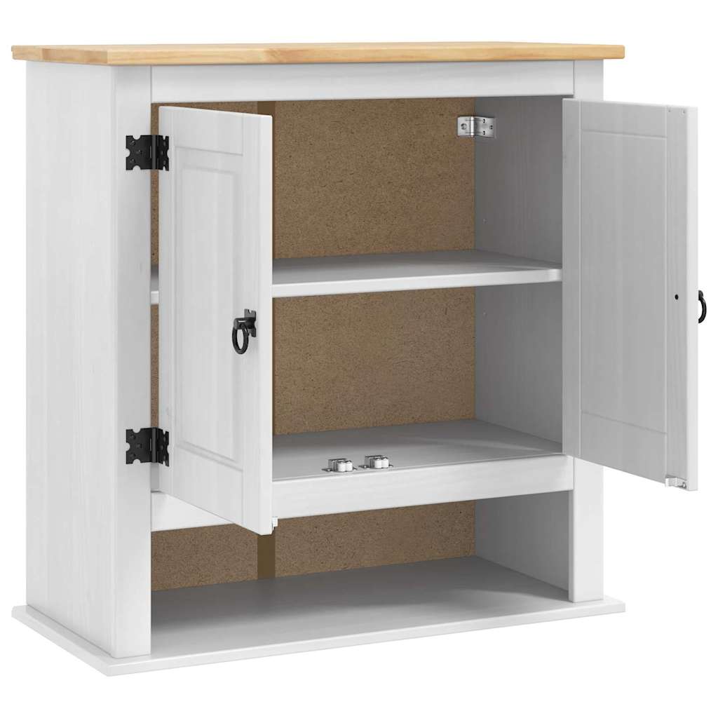 vidaXL Szafka wisząca Corona Biały 70 x 33 x 71,5 cm