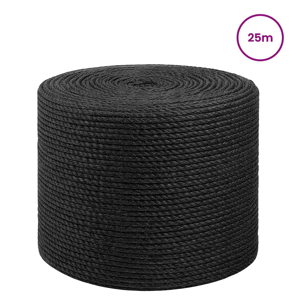 vidaXL Lina Jutowa 6 Czarny 100% juta Tossa