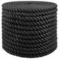 vidaXL Lina Jutowa 20 Czarny 100% juta Tossa