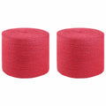 vidaXL Lina Jutowa 2 pcs czerwony 100% juta Tossa