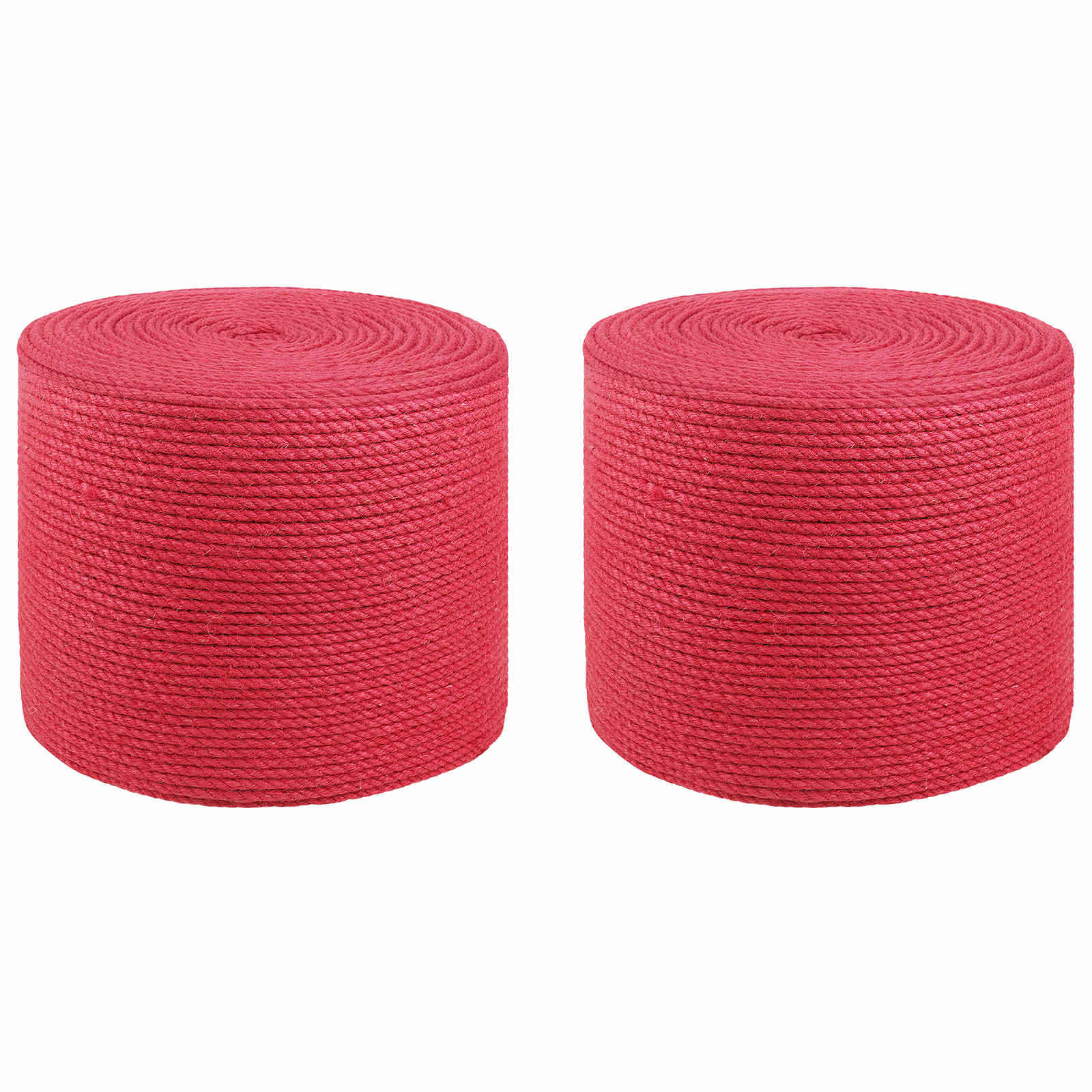 vidaXL Lina Jutowa 2 pcs czerwony 100% juta Tossa