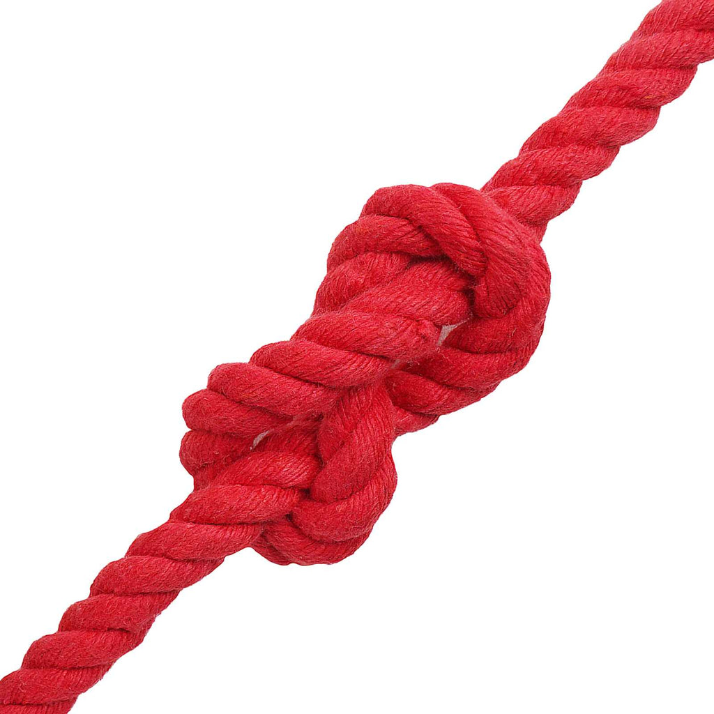 vidaXL Lina Czerwony 1,2 x 1,2 x 25000 cm Bawełna