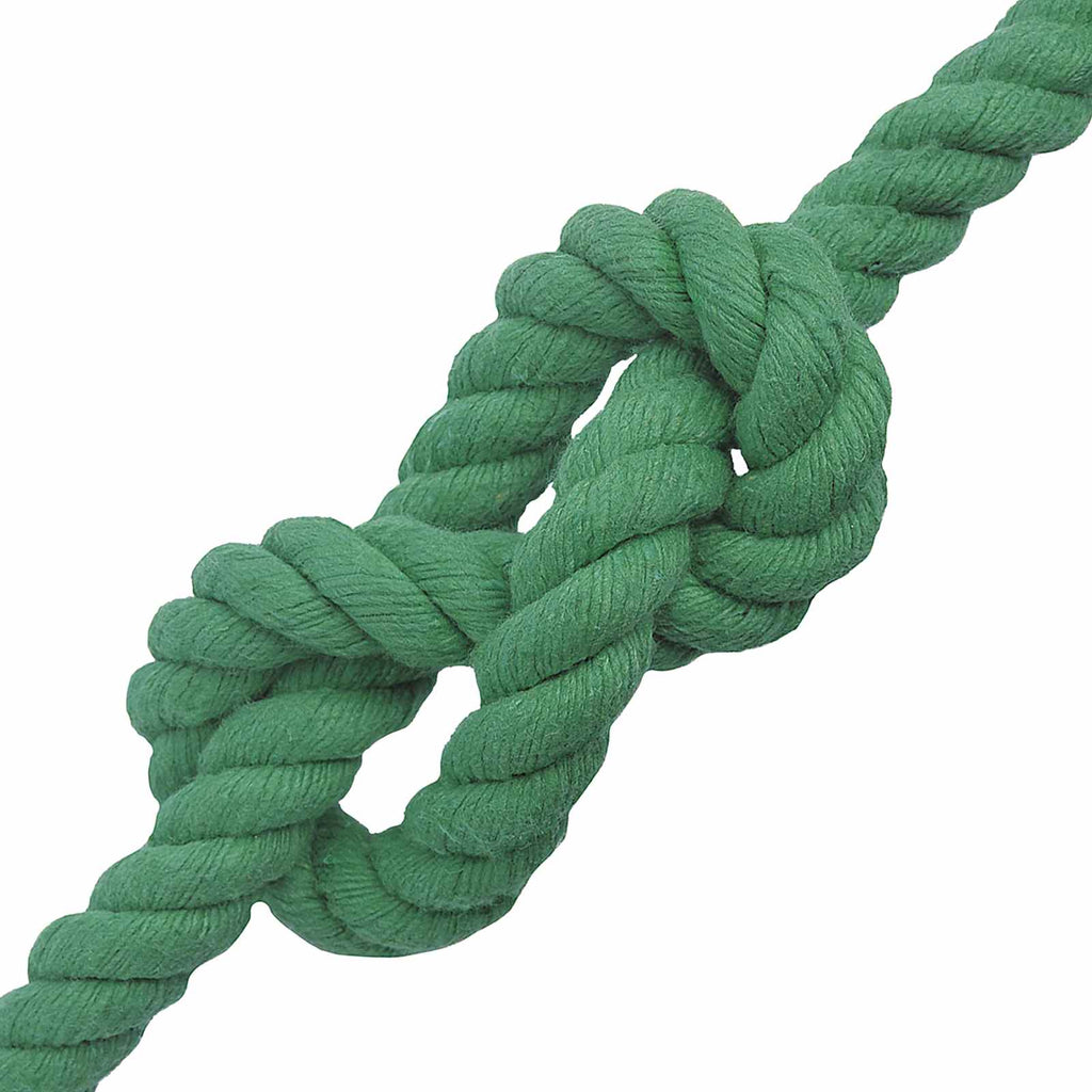 vidaXL Lina Bawełniana 24 mm 25 m zielony 100% bawełna