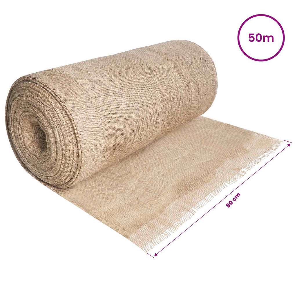 vidaXL Rolka Jutowa Naturalny 160 x 5000 cm