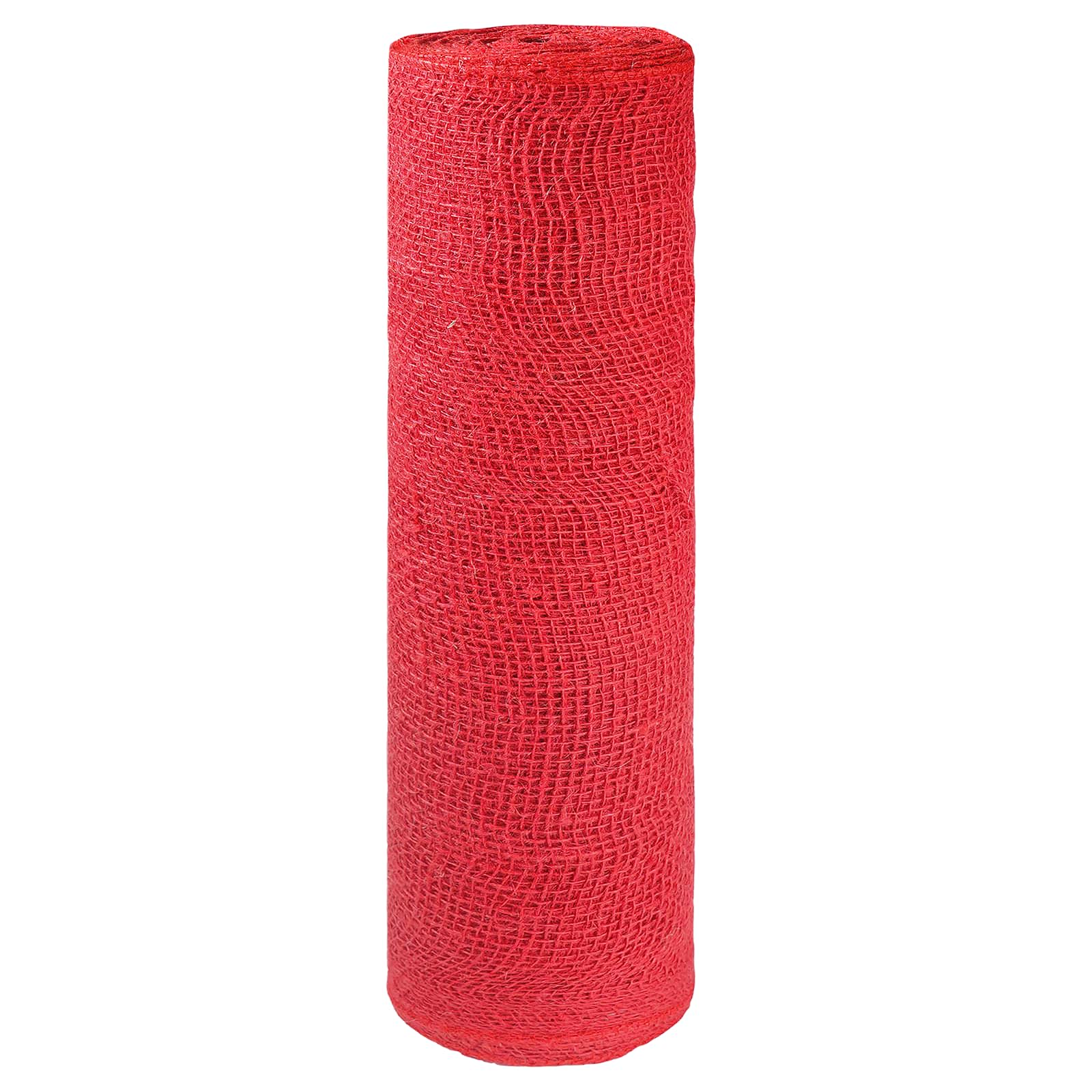 vidaXL Rolka Jutowa Czerwony 50 x 1500 cm