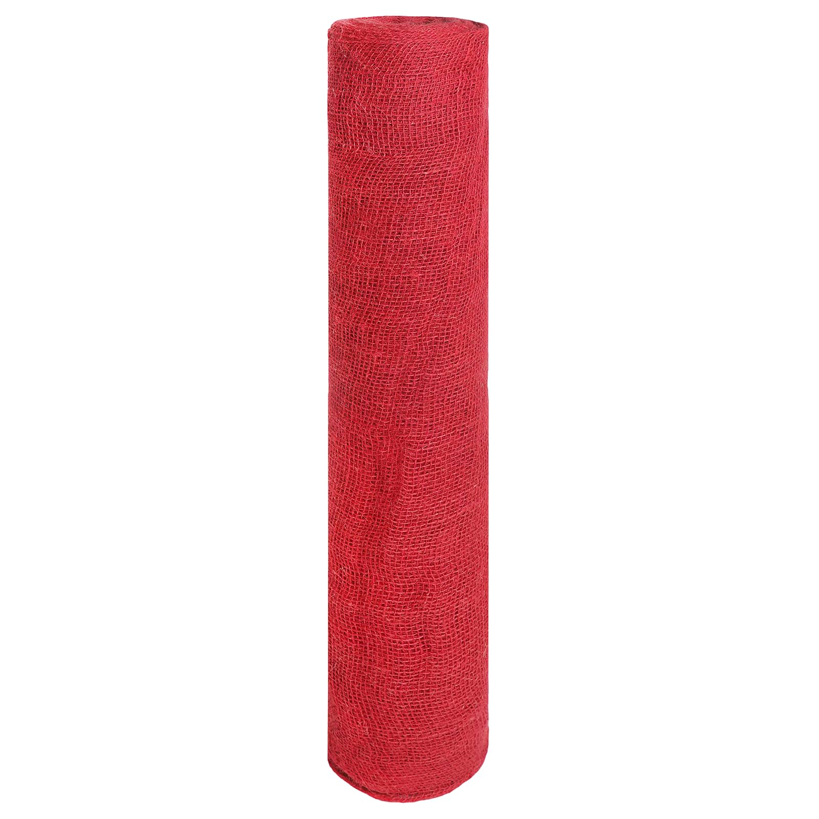 vidaXL Rolka Jutowa Czerwony 160 x 500 cm