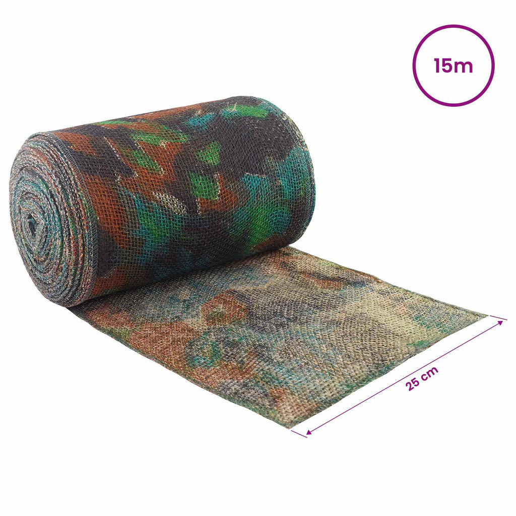 vidaXL Rolka Jutowa Moro 25 x 1500 cm