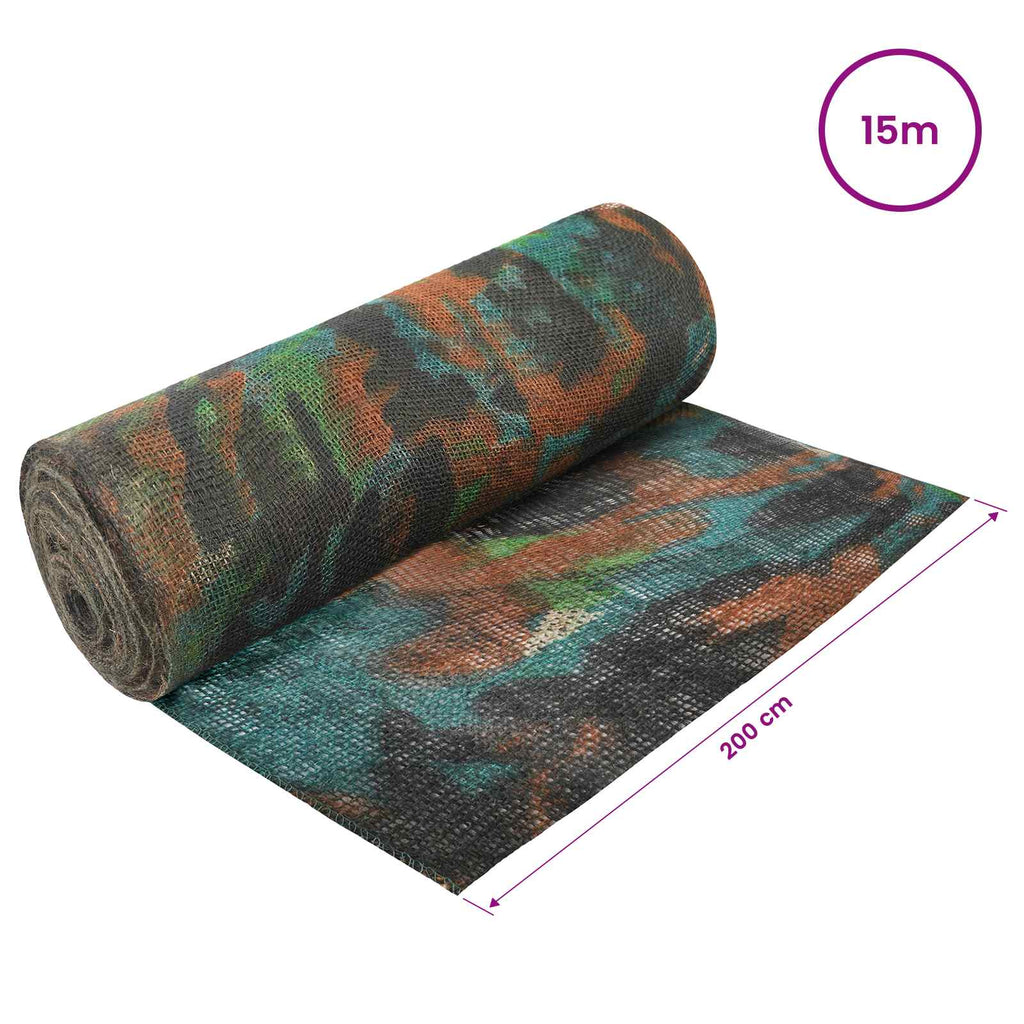 vidaXL Rolka Jutowa Moro 200 x 1500 cm