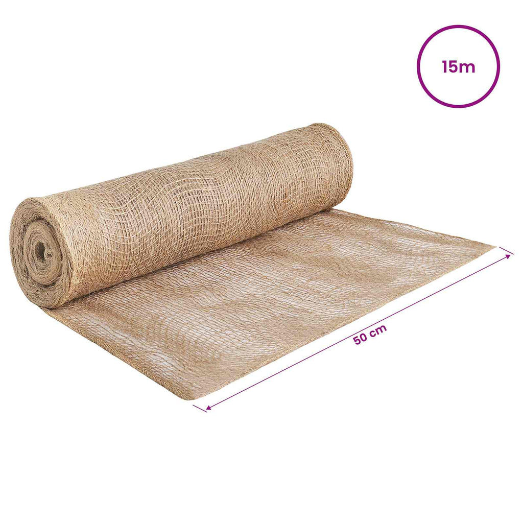 vidaXL Rolka Jutowa 50 x 1500 cm