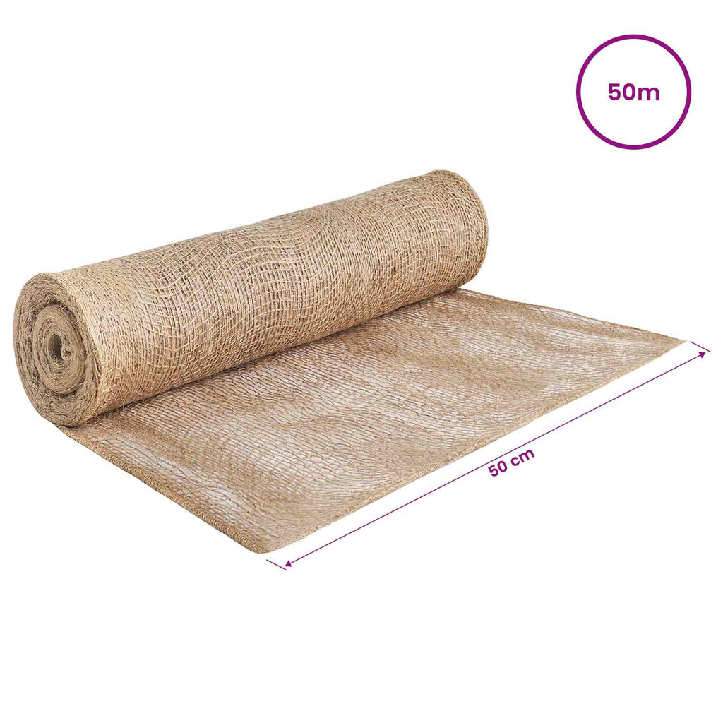 vidaXL Rolka Jutowa 50 x 5000 cm
