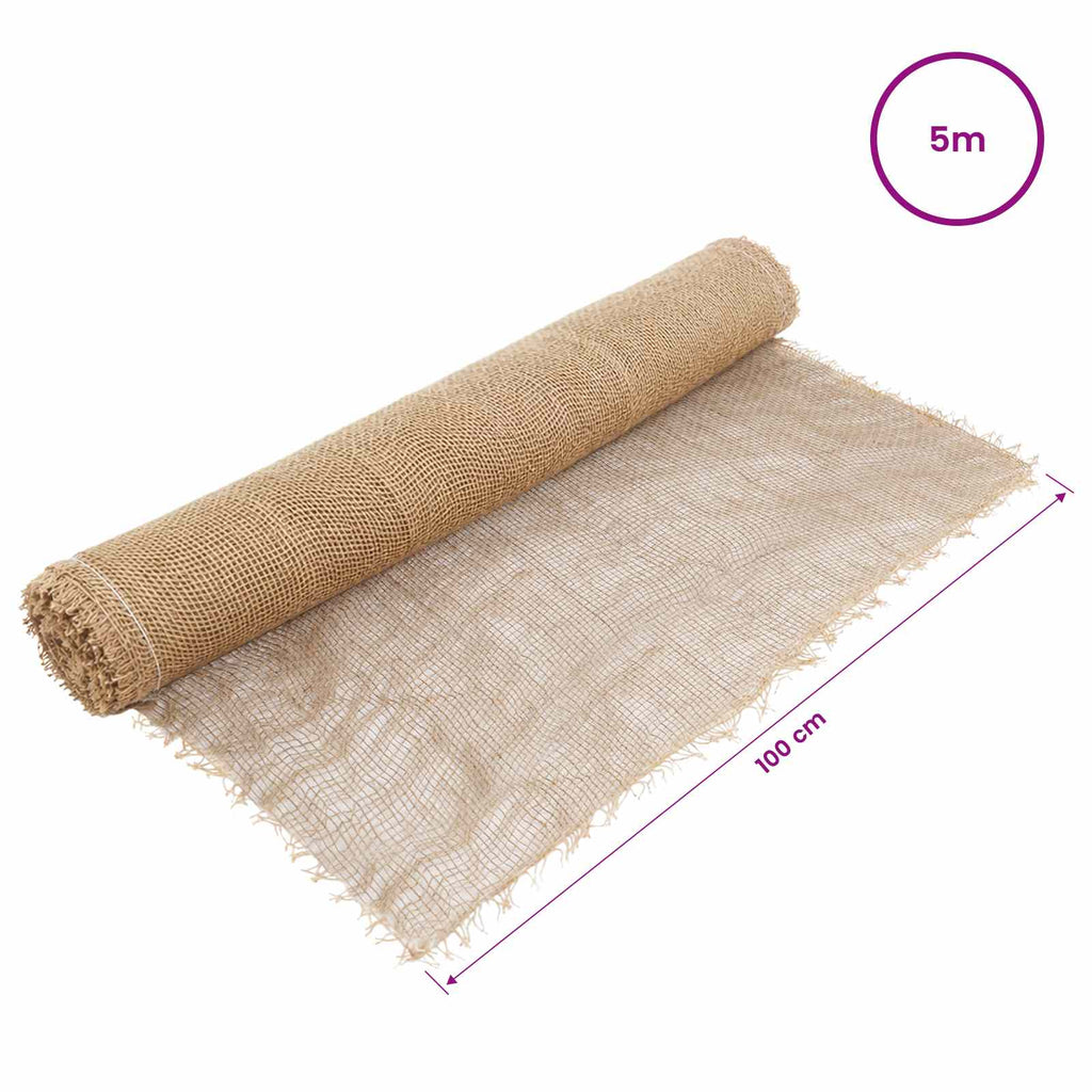 vidaXL Rolka Jutowa 100 x 500 cm
