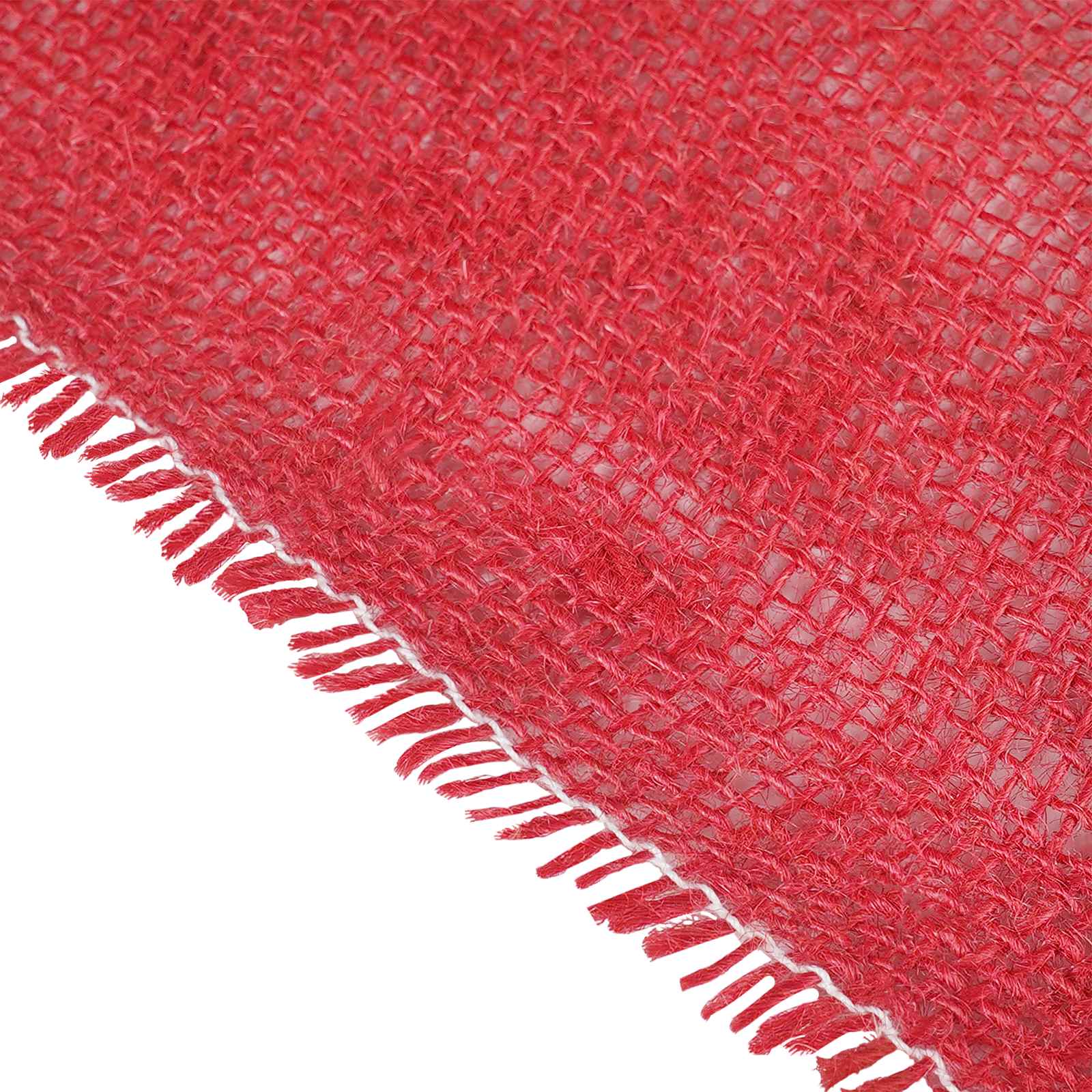 vidaXL Rolka Jutowa 25 x 1500 cm czerwony