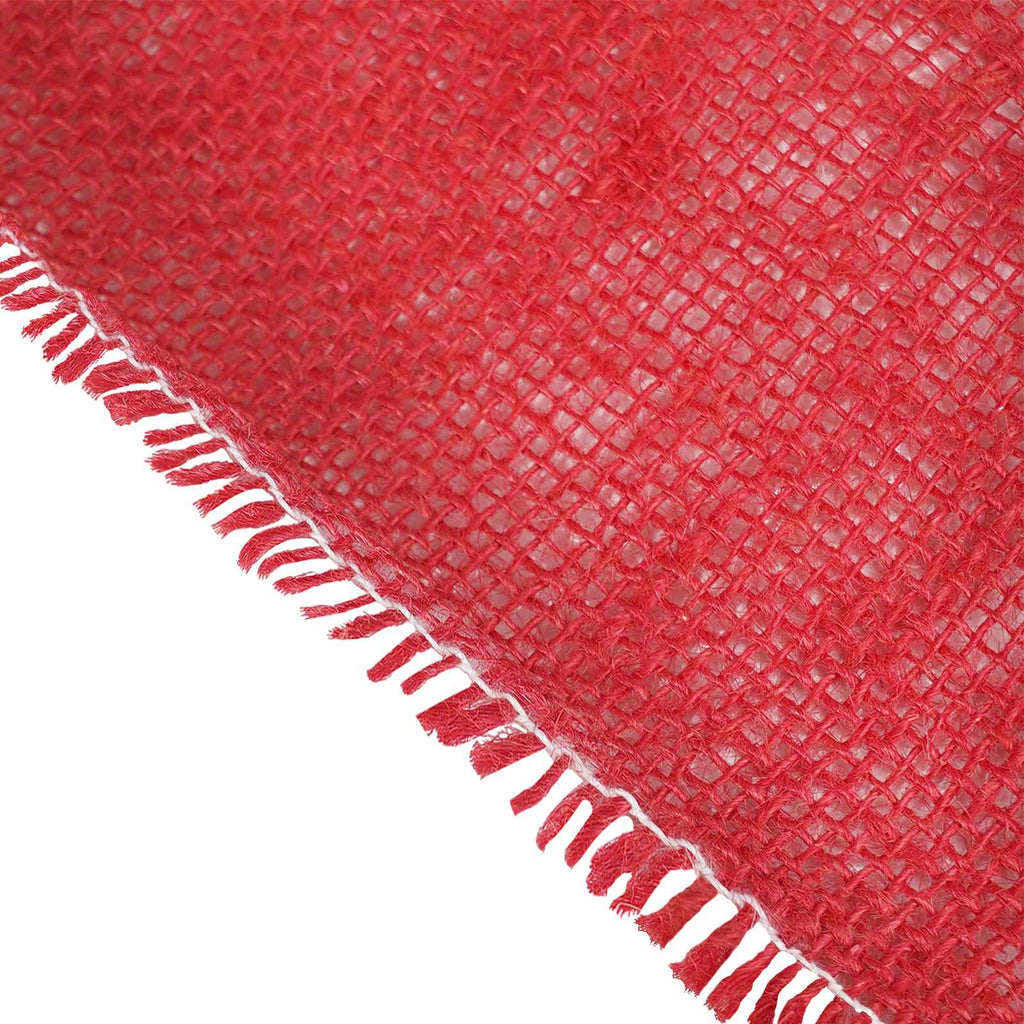 vidaXL Rolka Jutowa 50 x 500 cm czerwony