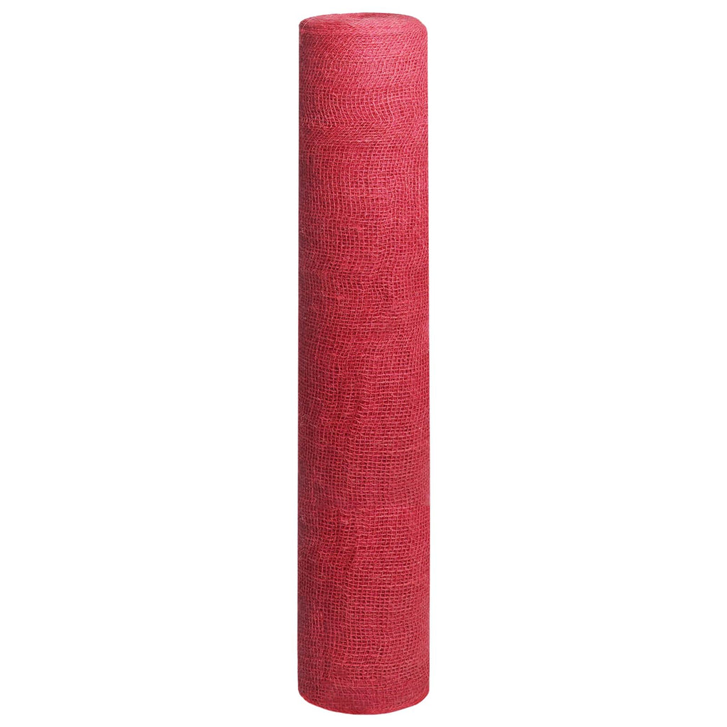 vidaXL Rolka Jutowa 160 x 500 cm czerwony