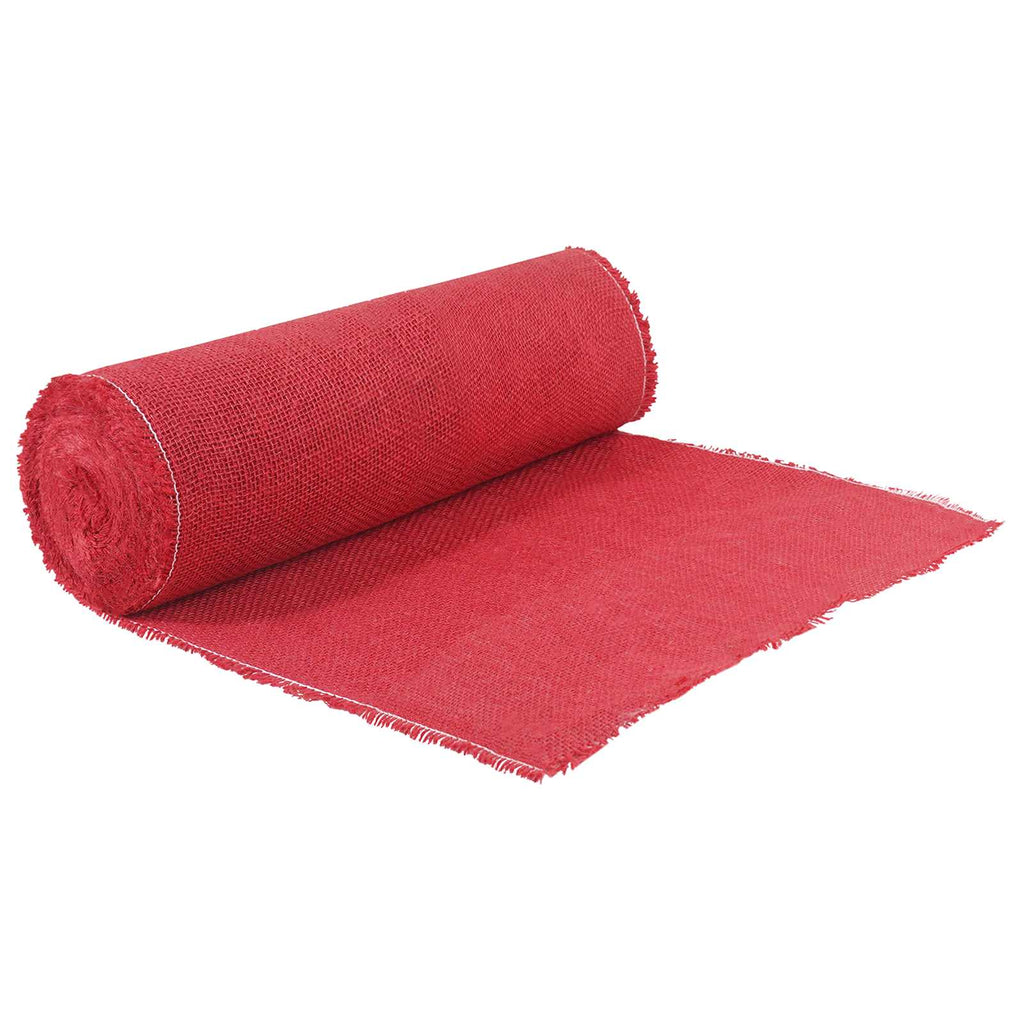 vidaXL Rolka Jutowa 160 x 1500 cm czerwony