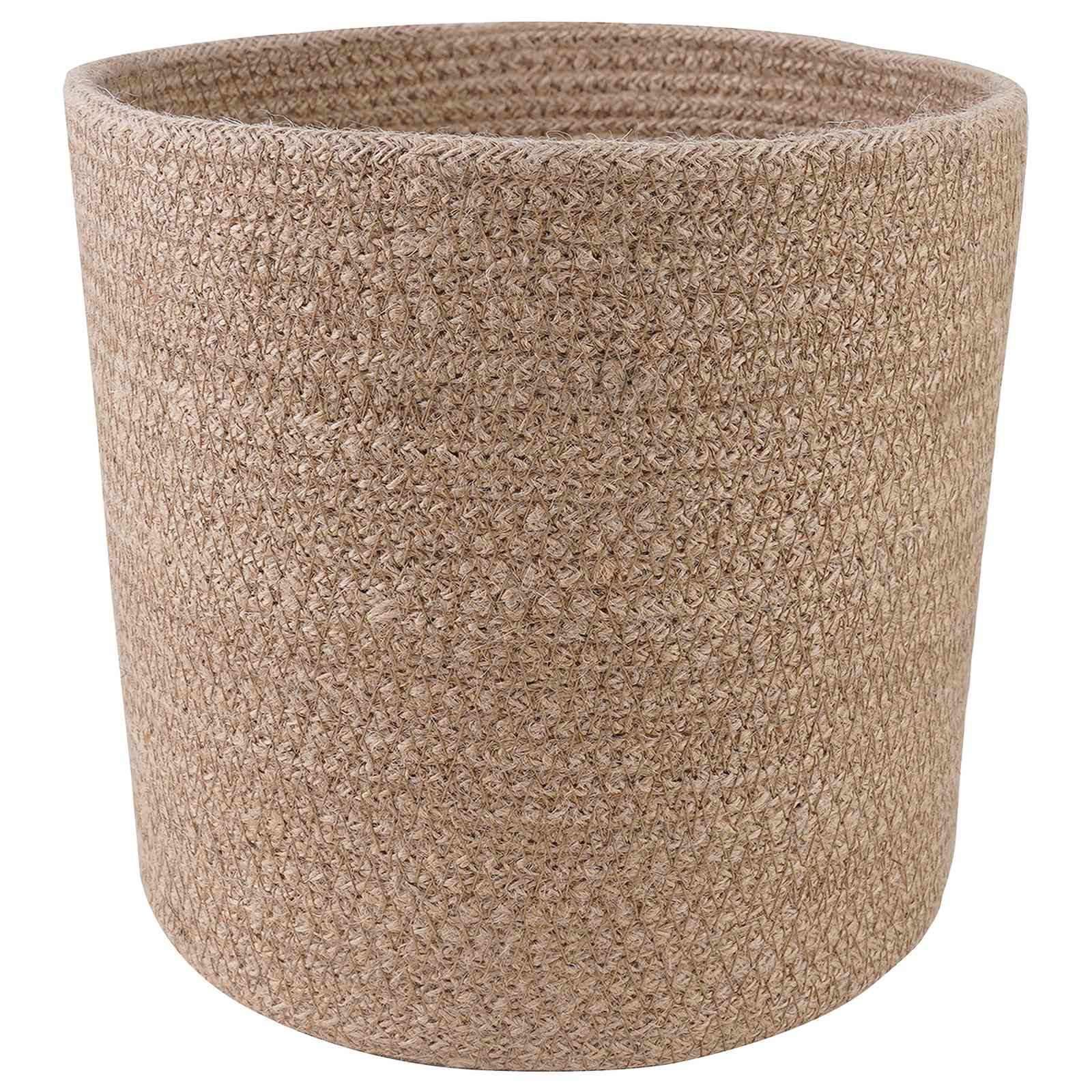 vidaXL Zestaw doniczek 2 pcs naturalny Ø 28 x 28 cm 100% Juta Tossa