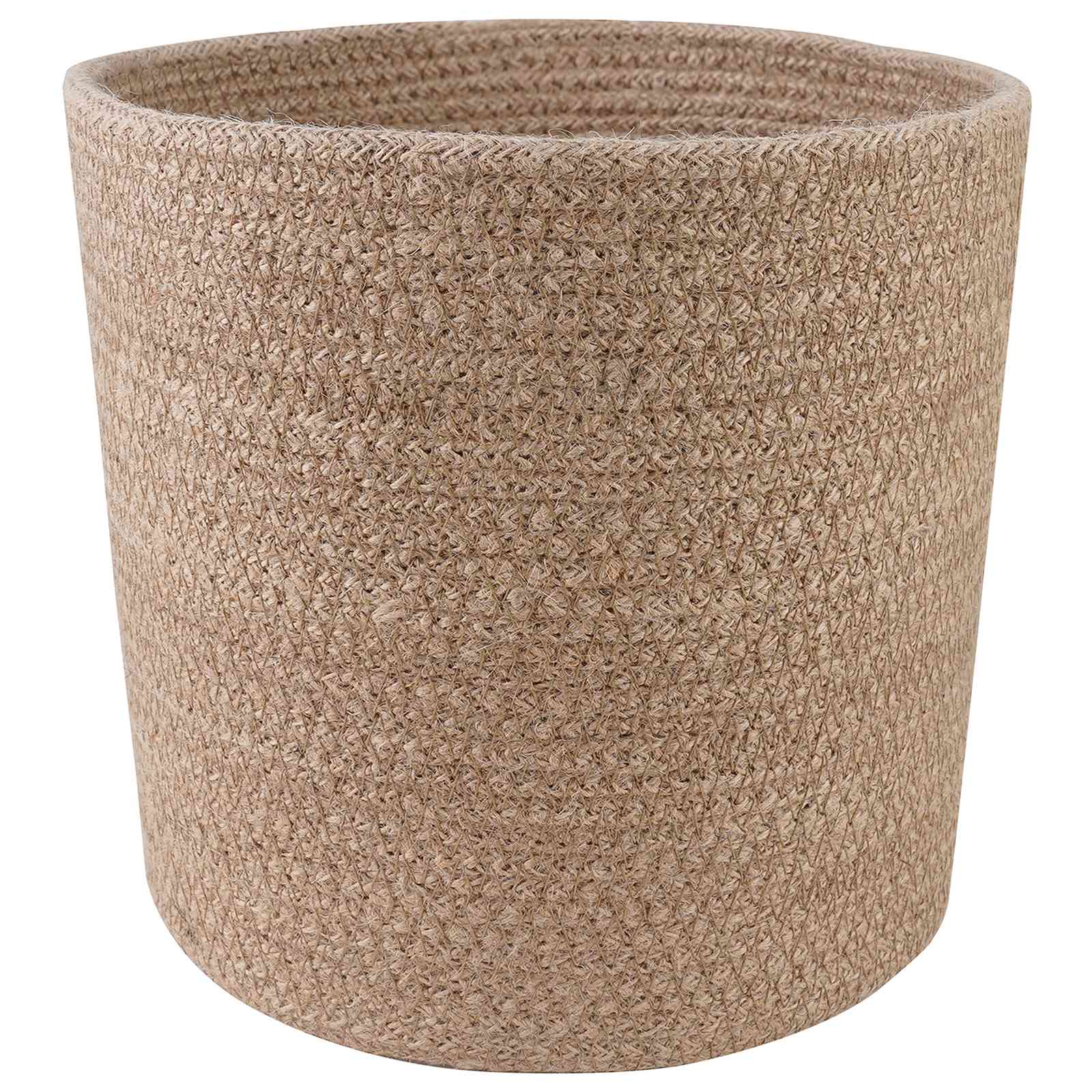 vidaXL Zestaw doniczek 2 pcs naturalny Ø 21 x 21 cm 100% Juta Tossa