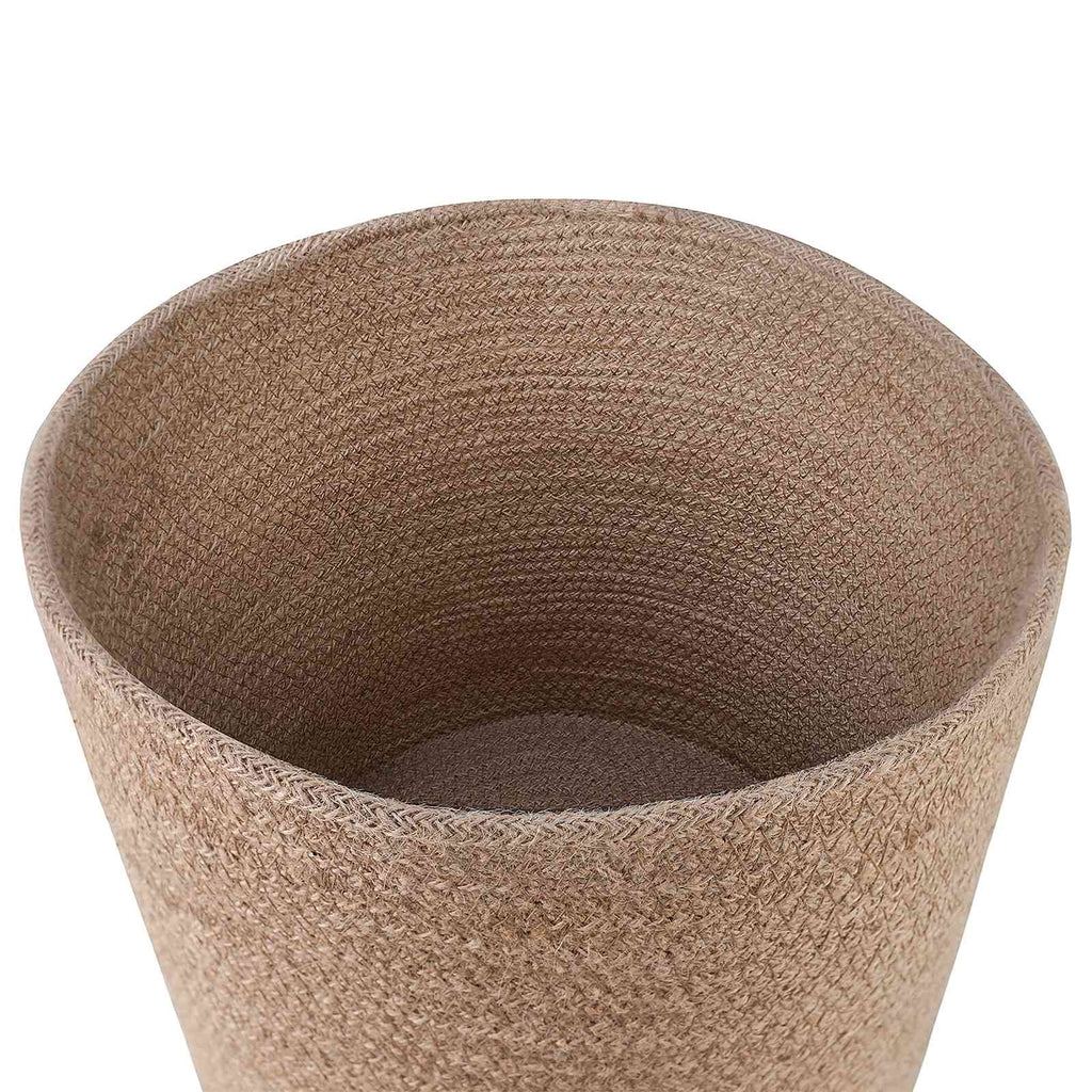 vidaXL Zestaw doniczek 2 pcs naturalny Ø 28 x 28 cm 100% Juta Tossa