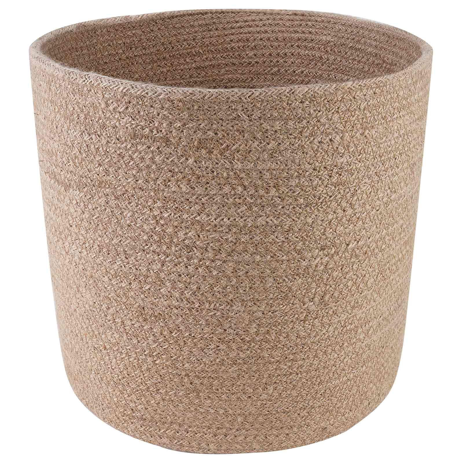 vidaXL Zestaw doniczek 2 pcs naturalny Ø 28 x 28 cm 100% Juta Tossa