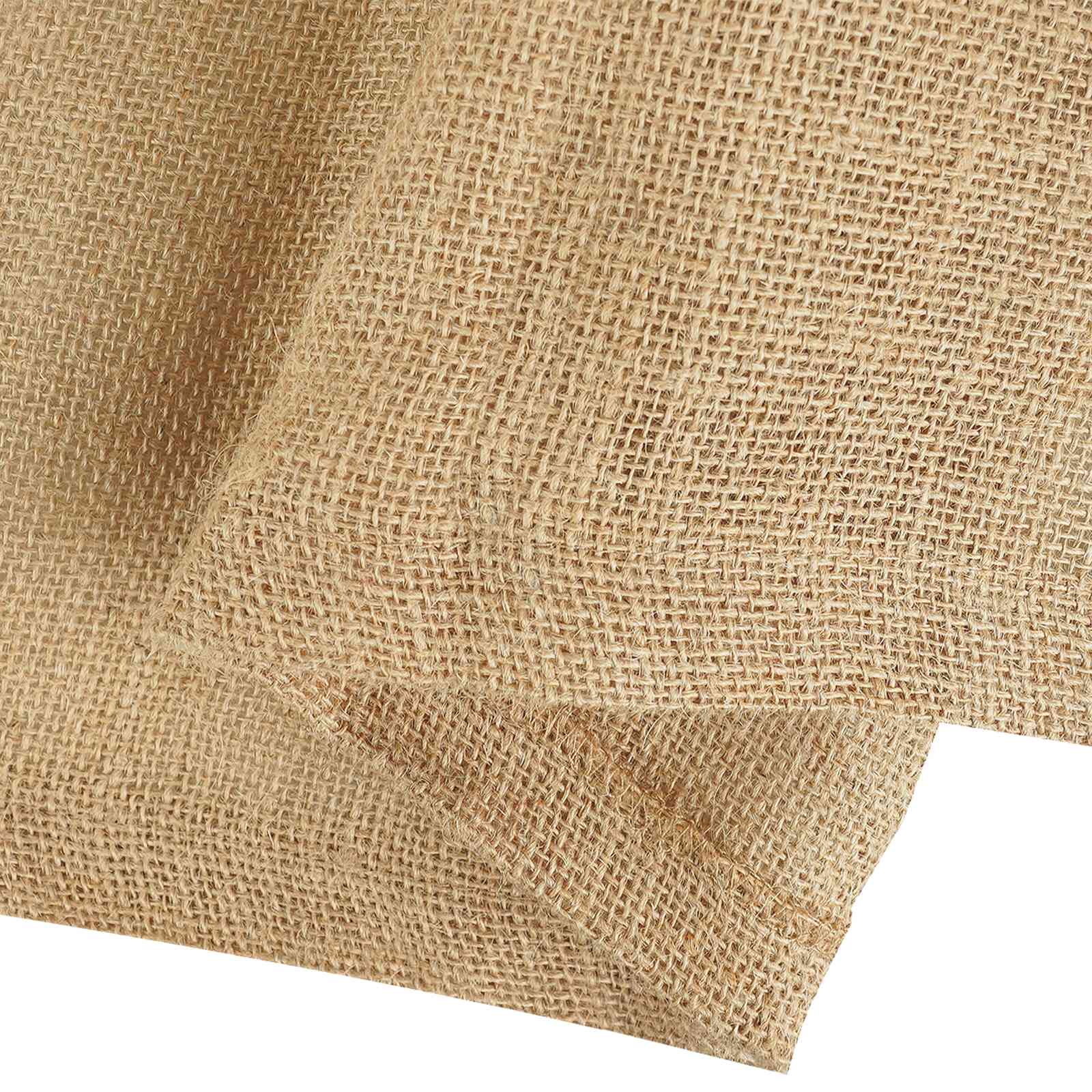vidaXL Obrus jutowy naturalny Ø 300 cm 100% Juta Tossa