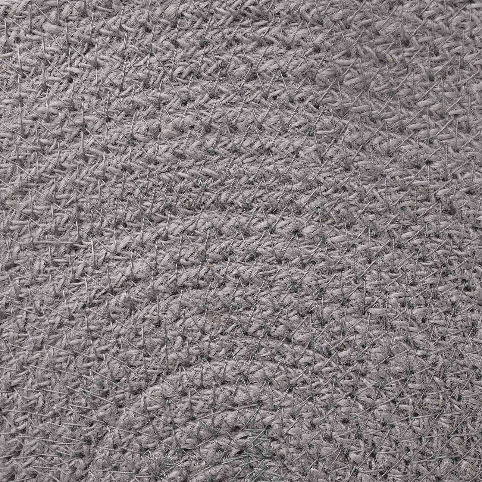 vidaXL Podkładki Jutowe 4 pcs Szary Ø 30 cm 100% Juta Tossa