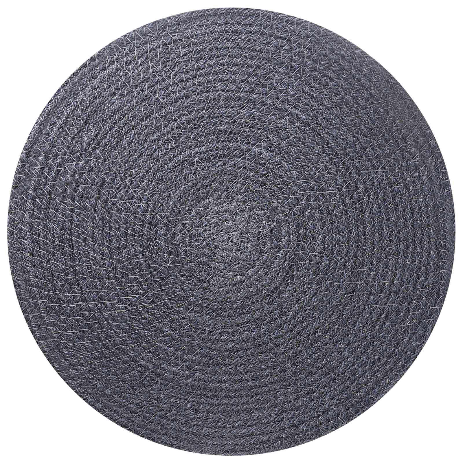 vidaXL Podkładki Jutowe 6 pcs ciemnoszary Ø 30 cm 100% Juta Tossa