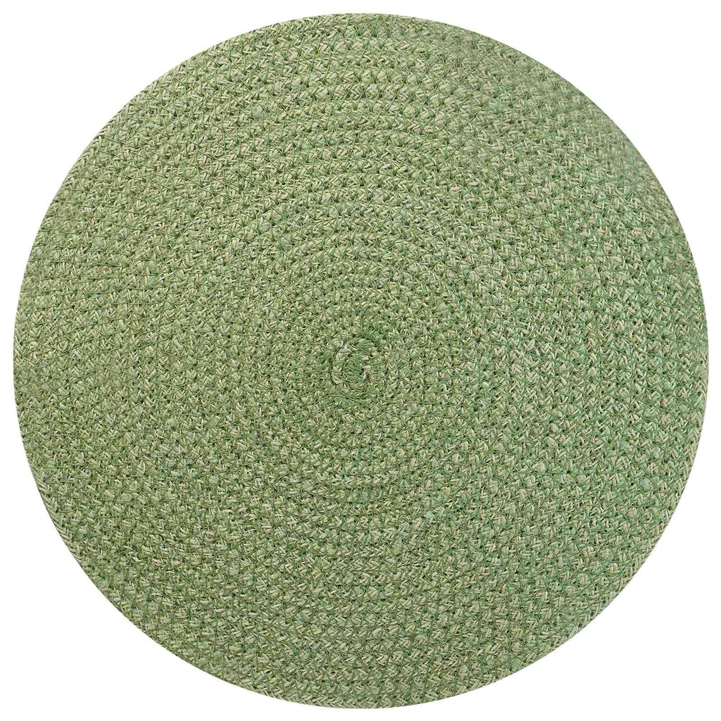 vidaXL Podkładki Jutowe 6 pcs oliwkowa zieleń Ø 30 cm 100% Juta Tossa