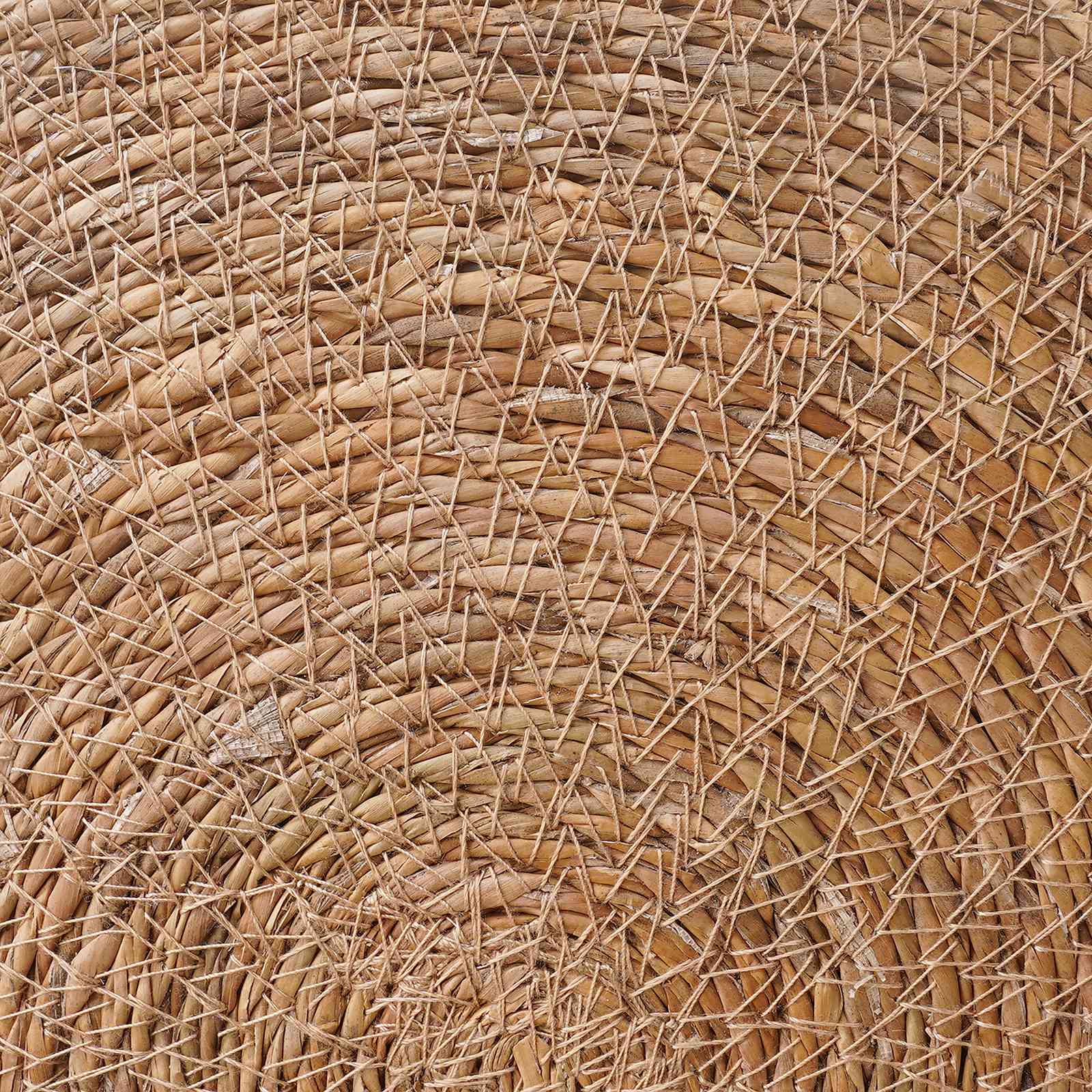 vidaXL Podkładki z trawy morskiej 4 pcs naturalny Ø 30 cm